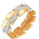 Кольцо золотое Т14201Б325 | Кольцо золотое Т14201Б325 купить по цене 30277 руб. в ювелирном магазине ⭐️ «Золотая Подкова»