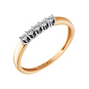 Кольцо золотое 802-02430-10-11-00-10 | Кольцо золотое 802-02430-10-11-00-10 купить по цене 88972 руб. в ювелирном магазине ⭐️ «Золотая Подкова»