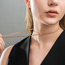 Цепь золотая ЦПКД40110050 | Цепь золотая ЦПКД40110050 купить по цене 74497 руб. в ювелирном магазине ⭐️ «Золотая Подкова»