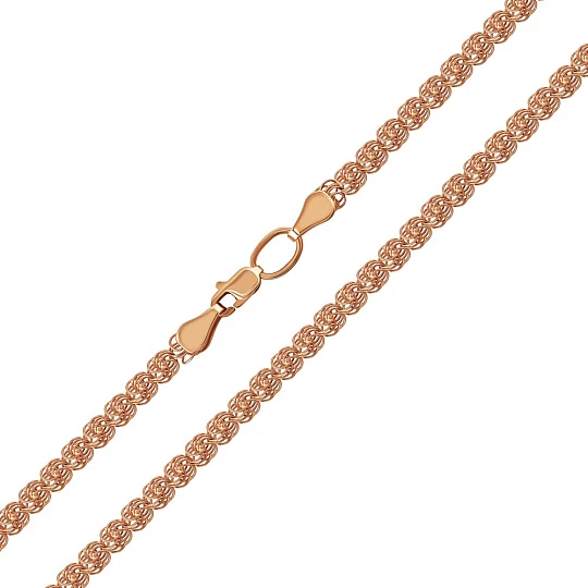 Цепь золотая Роза Ц030 П | Золотые цепи купить по выгодной цене в ювелирном магазине ⭐️ «Золотая Подкова»