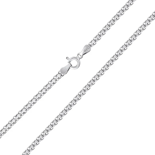 Цепь серебряная 2930R050L55 | Цепи купить по доступной цене в ювелирном магазине «Золотая Подкова»