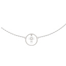 Колье серебряное 1045926-01110 | Колье серебряное 1045926-01110 купить по цене 3817 руб. в ювелирном магазине ⭐️ «Золотая Подкова»