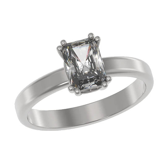 Кольцо серебряное 1038871-01210 | Ювелирные изделия в сети Золотая Подкова