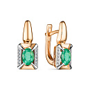 Серьги золотые 23933-101 | Серьги золотые 23933-101 купить по цене 108480 руб. в ювелирном магазине ⭐️ «Золотая Подкова»