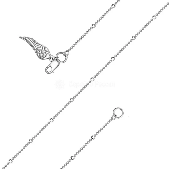 Браслет серебряный 075382R1030P23 на ногу | Браслеты купить по доступной цене в ювелирном магазине «Золотая Подкова»