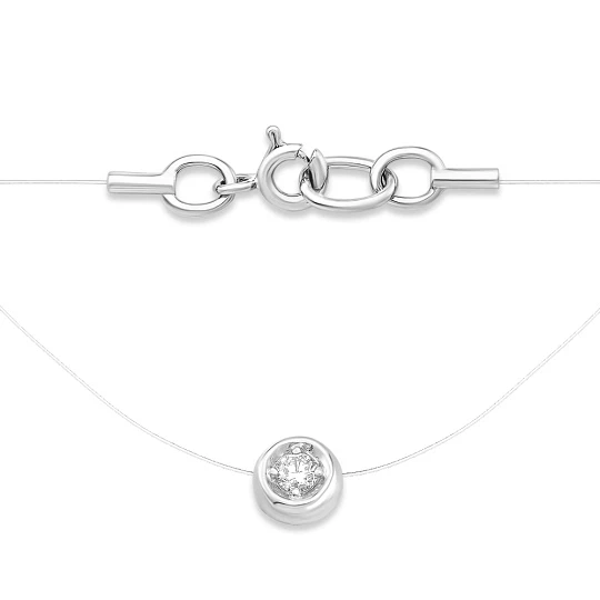 Колье золотое П3310690 | Колье с бриллиантами купить по выгодной цене в ювелирном магазине ⭐️ «Золотая Подкова»