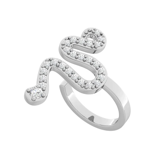 Серьги серебряные 0201598-00775 | Серьги с фианитом купить по выгодной цене в ювелирном магазине ⭐️ «Золотая Подкова»