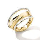 Кольцо золотое 15792-300 | Кольцо золотое 15792-300 купить по цене 154860 руб. в ювелирном магазине ⭐️ «Золотая Подкова»