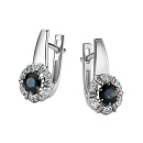 Серьги золотые 25939-202 | Серьги золотые 25939-202 купить по цене 117217 руб. в ювелирном магазине ⭐️ «Золотая Подкова»