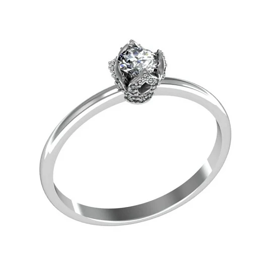 Кольцо серебряное 281186 | Ювелирные изделия от бренда Приволжский ювелир 💍 купить по доступной цене в ювелирной сети «Золотая Подкова»