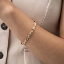 Браслет золотой А 023019 | Браслет золотой А 023019 купить по цене 84226 руб. в ювелирном магазине ⭐️ «Золотая Подкова»