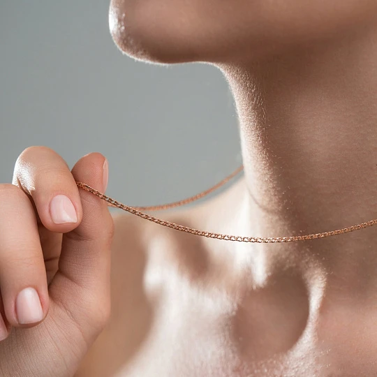 Цепь золотая ЦРМ20512035 | Золотые цепи купить по выгодной цене в ювелирном магазине ⭐️ «Золотая Подкова»