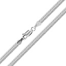 Цепь серебряная 2178R330L45 | Цепь серебряная 2178R330L45 купить по цене 5512 руб. в ювелирном магазине ⭐️ «Золотая Подкова»
