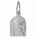 Подвеска серебряная 85144с Св. Ольга | Подвеска серебряная 85144с Св. Ольга купить по цене 98 руб. в ювелирном магазине ⭐️ «Золотая Подкова»