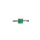 Кольцо серебряное SR-B03512C1