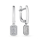 Серьги золотые 25252-200 | Серьги золотые 25252-200 купить по цене 114253 руб. в ювелирном магазине ⭐️ «Золотая Подкова»