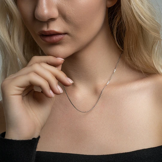 Цепь золотая ЦЯК10534050 | Ювелирные изделия от бренда Каратов 💍 купить по доступной цене в ювелирной сети «Золотая Подкова»