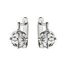 Серьги серебряные CAS4565E LV | Серьги серебряные CAS4565E LV купить по цене 1740 руб. в ювелирном магазине ⭐️ «Золотая Подкова»