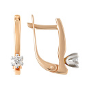 Серьги золотые 803-02567-10-11-00-10 | Серьги золотые 803-02567-10-11-00-10 купить по цене 164471 руб. в ювелирном магазине ⭐️ «Золотая Подкова»