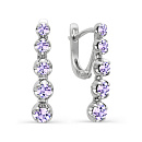 Серьги золотые 21523-204 | Серьги золотые 21523-204 купить по цене 106538 руб. в ювелирном магазине ⭐️ «Золотая Подкова»