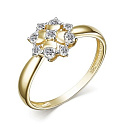 Кольцо золотое 15611-300 | Кольцо золотое 15611-300 купить по цене 88894 руб. в ювелирном магазине ⭐️ «Золотая Подкова»