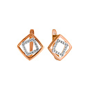 Серьги золотые 1051002-11110 | Серьги золотые 1051002-11110 купить по цене 49421 руб. в ювелирном магазине ⭐️ «Золотая Подкова»