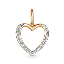 Подвеска золотая 35220-100 | Подвеска золотая 35220-100 купить по цене 24652 руб. в ювелирном магазине ⭐️ «Золотая Подкова»