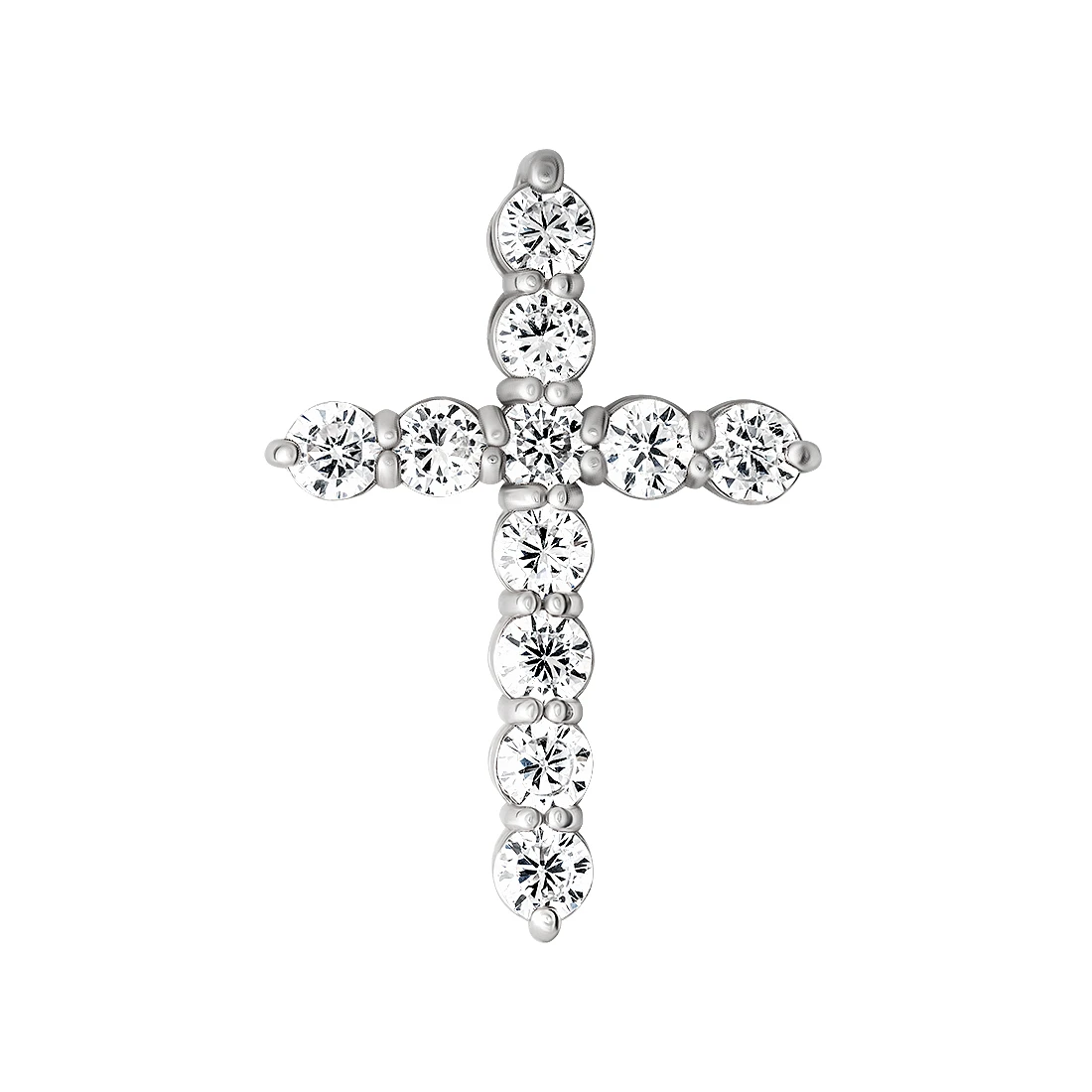 Подвеска золотая 905-00323-21-00-20-00 | Подвески и кулоны с фианитом купить по выгодной цене в ювелирном магазине ⭐️ «Золотая Подкова»