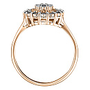 Кольцо золотое 802-02490-10-11-00-10 | Кольцо золотое 802-02490-10-11-00-10 купить по цене 122452 руб. в ювелирном магазине ⭐️ «Золотая Подкова»