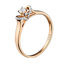 Кольцо золотое 802-02364-10-11-00-10 | Кольцо золотое 802-02364-10-11-00-10 купить по цене 124980 руб. в ювелирном магазине ⭐️ «Золотая Подкова»