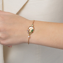 Браслет золотой 05-0706-00-221-1140 №21 5 | Браслет золотой 05-0706-00-221-1140 №21 5 купить по цене 62168 руб. в ювелирном магазине ⭐️ «Золотая Подкова»