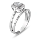 Кольцо золотое MP00155-YZ | Кольцо золотое MP00155-YZ купить по цене 324379 руб. в ювелирном магазине ⭐️ «Золотая Подкова»