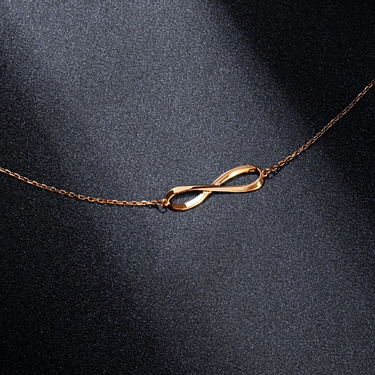 Колье золотое 015698-1000 | Подвески колье купить по выгодной цене в ювелирном магазине ⭐️ «Золотая Подкова»