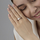 Кольцо золотое 15429-200 | Кольцо золотое 15429-200 купить по цене 97241 руб. в ювелирном магазине ⭐️ «Золотая Подкова»