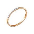 Кольцо золотое 802-02507-10-21-00-10 | Кольцо золотое 802-02507-10-21-00-10 купить по цене 11992 руб. в ювелирном магазине ⭐️ «Золотая Подкова»