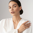 Кольцо золотое 14528-100 | Кольцо золотое 14528-100 купить по цене 97777 руб. в ювелирном магазине ⭐️ «Золотая Подкова»