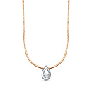 Колье золотое 6-0102-1000 | Колье золотое 6-0102-1000 купить по цене 139440 руб. в ювелирном магазине ⭐️ «Золотая Подкова»