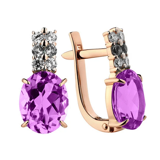 Серьги золотые 20391259 Аметист | Серьги с аметистом купить по выгодной цене в ювелирном магазине ⭐️ «Золотая Подкова» Серьги золотые 20391259 Аметист | Серьги с аметистом купить по выгодной цене в ювелирном магазине ⭐️ «Золотая Подкова»