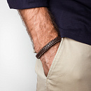 Браслет стальной AS-BR017-br | Браслет стальной AS-BR017-br купить по цене 2150 руб. в ювелирном магазине ⭐️ «Золотая Подкова»