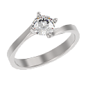 Кольцо серебряное 1042391-01210 | Кольцо серебряное 1042391-01210 купить по цене 3077 руб. в ювелирном магазине ⭐️ «Золотая Подкова»