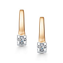 Серьги золотые 24003-100 | Серьги золотые 24003-100 купить по цене 79545 руб. в ювелирном магазине ⭐️ «Золотая Подкова»