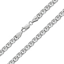 Цепь серебряная БГПр-7060 | Цепь серебряная БГПр-7060 купить по цене 16949 руб. в ювелирном магазине ⭐️ «Золотая Подкова»