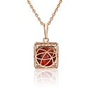 Подвеска золотая 03-2985-00-271-1110-46 | Подвеска золотая 03-2985-00-271-1110-46 купить по цене 30870 руб. в ювелирном магазине ⭐️ «Золотая Подкова»