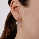 Серьги золотые 25457-100 | Серьги золотые 25457-100 купить по цене 238624 руб. в ювелирном магазине ⭐️ «Золотая Подкова»