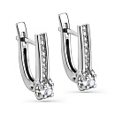 Серьги золотые 12-11274-1000 | Серьги золотые 12-11274-1000 купить по цене 80670 руб. в ювелирном магазине ⭐️ «Золотая Подкова»