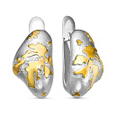 Серьги серебряные С-22-0241W поз. | Серьги серебряные С-22-0241W поз. купить по цене 21230 руб. в ювелирном магазине ⭐️ «Золотая Подкова»