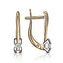 Серьги золотые С132-3087 | Серьги золотые С132-3087 купить по цене 41925 руб. в ювелирном магазине ⭐️ «Золотая Подкова»