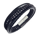 Браслет стальной AS-BR053-bkVl | Браслет стальной AS-BR053-bkVl купить по цене 3240 руб. в ювелирном магазине ⭐️ «Золотая Подкова»