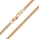 Браслет золотой НБ 12-023ПГ | Браслет золотой НБ 12-023ПГ купить по цене 26370 руб. в ювелирном магазине ⭐️ «Золотая Подкова»