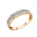 Кольцо золотое 016741-1102 | Кольцо золотое 016741-1102 купить по цене 35550 руб. в ювелирном магазине ⭐️ «Золотая Подкова»